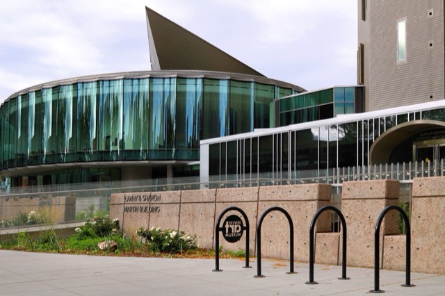 The angular titanium-and-glass Martin Building of the Denver Art Museum