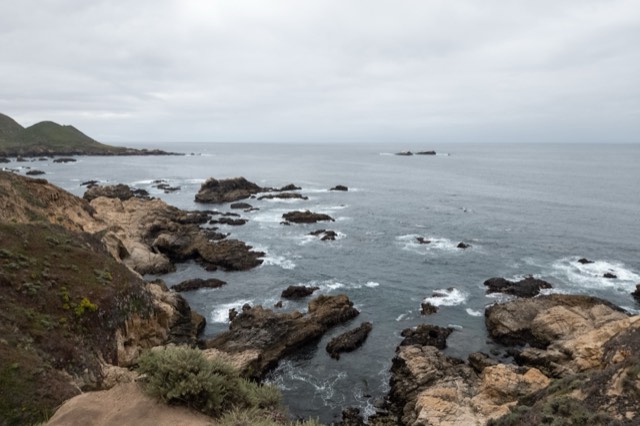 The rocky coves and offshore rocks of Garrapata State Park along the Big Sur coast