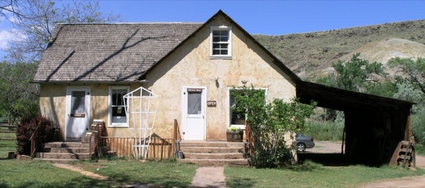 The historic Gifford homestead store, known for its fresh-baked pies