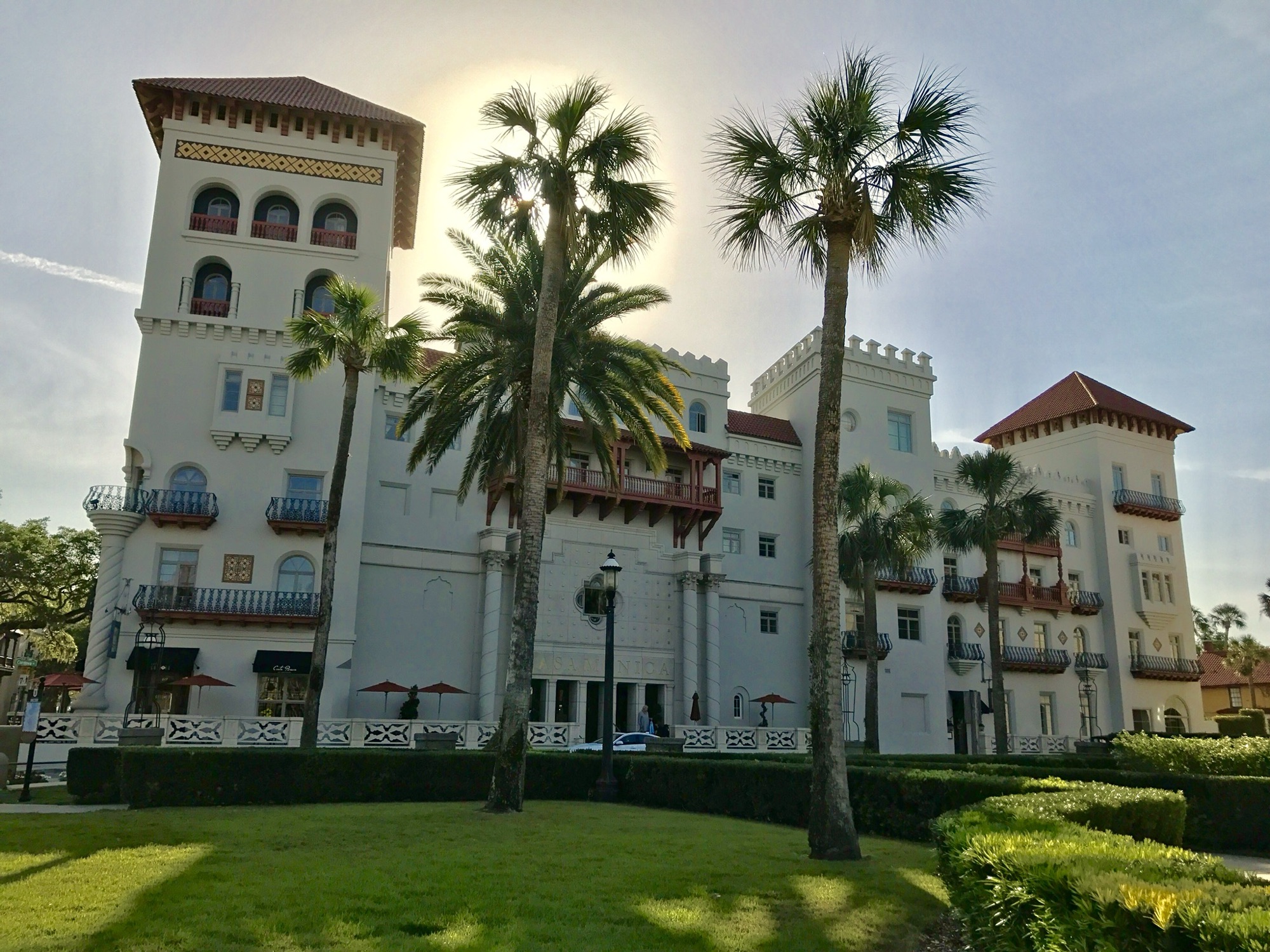 The Casa Monica, a Moorish-revival hotel in St. Augustine