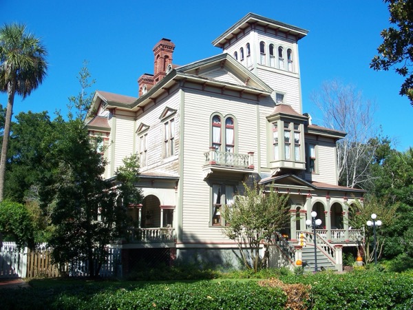 The 1885 Italianate Fairbanks House inn in Fernandina Beach, Amelia Island