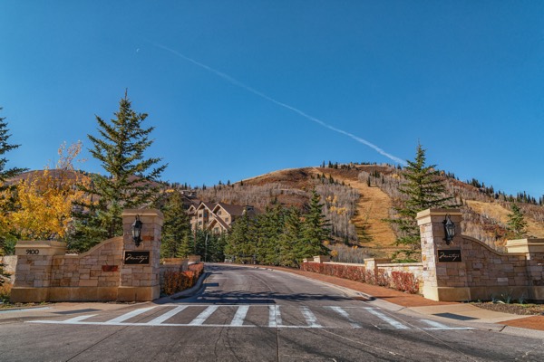 The Montage Deer Valley resort on the hillside above Park City