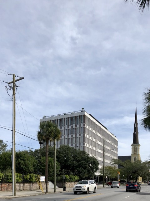 The Dewberry — Charleston's restored mid-century-modern landmark near Marion Square